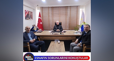 ESNAFIN SORUNLARINI KONUŞTULAR