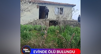 EVİNDE ÖLÜ BULUNDU