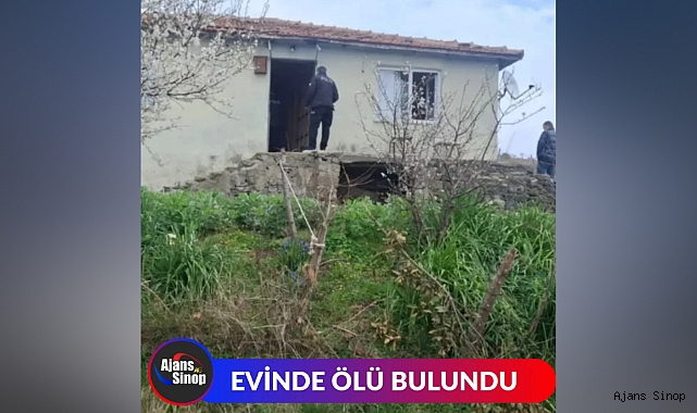 EVİNDE ÖLÜ BULUNDU