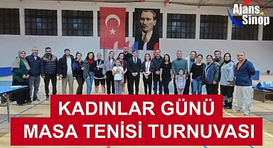 KADINLAR GÜNÜ MASA TENİSİ TURNUVASI
