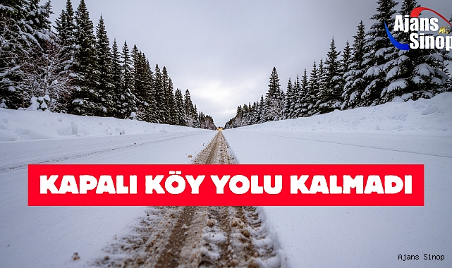 KAPALI KÖY YOLU KALMADI