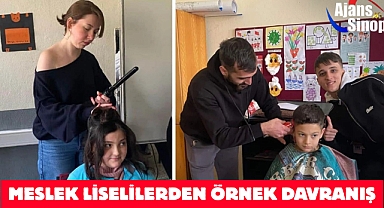 MESLEK LİSELİLERDEN ÖRNEK DAVRANIŞ