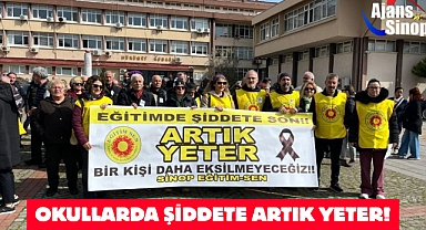 OKULLARDA ŞİDDETE ARTIK YETER!
