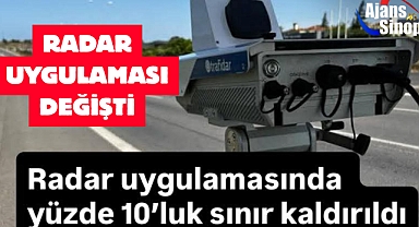 RADAR UYGULAMASI DEĞİŞTİ