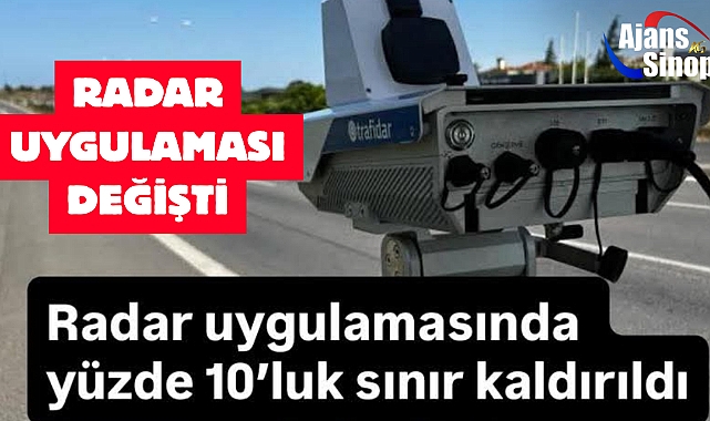 RADAR UYGULAMASI DEĞİŞTİ