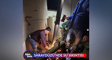 SARAYDÜZÜ'NDE SU SIKINTISI