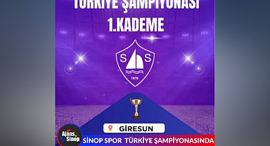 SİNOP SPOR U16 TÜRKİYE ŞAMPİYONASINDA