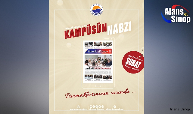 SİNOP ÜNİMEDYA ŞUBAT SAYISI ÇIKTI