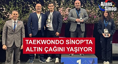 TAEKWONDO SİNOP'TA ALTIN ÇAĞINI YAŞIYOR