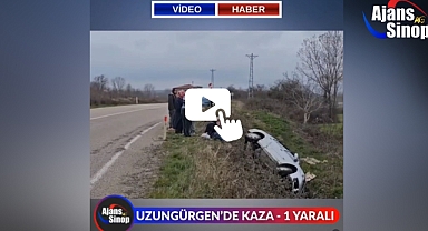 UZUNGÜRGEN'DE KAZA 1 YARALI