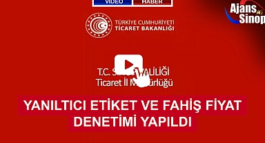 YANILTICI ETİKET VE FAHİŞ FİYAT DENETİMİ YAPILDI