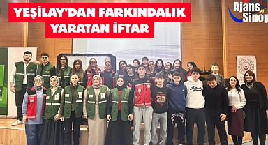 YEŞİLAY'DAN FARKINDALIK YARATAN İFTAR