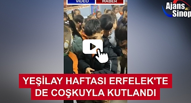 YEŞİLAY HAFTASI ERFELEK'TE DE COŞKUYLA KUTLANDI