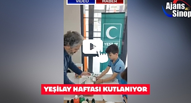 YEŞİLAY HAFTASI KUTLANIYOR