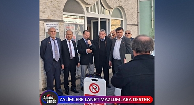 ZALİMLERE LANET MAZLUMLARA DESTEK