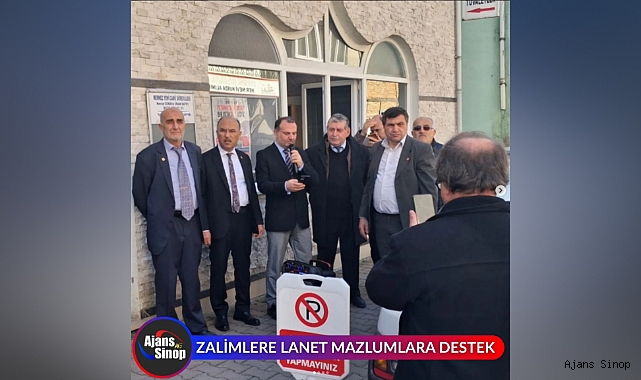 ZALİMLERE LANET MAZLUMLARA DESTEK