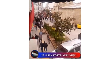 23 NİSAN KORTEJ YÜRÜYÜŞÜ