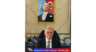 BAŞKAN KARA MESAJ YAYINLADI