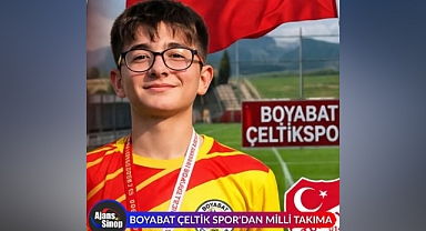 BOYABAT ÇELTİK SPOR'DAN MİLLİ TAKIMA