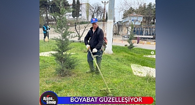 BOYABAT GÜZELLEŞİYOR