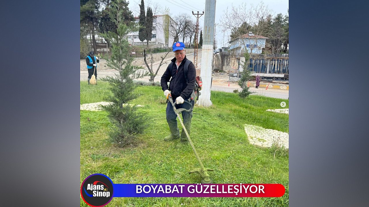 BOYABAT GÜZELLEŞİYOR