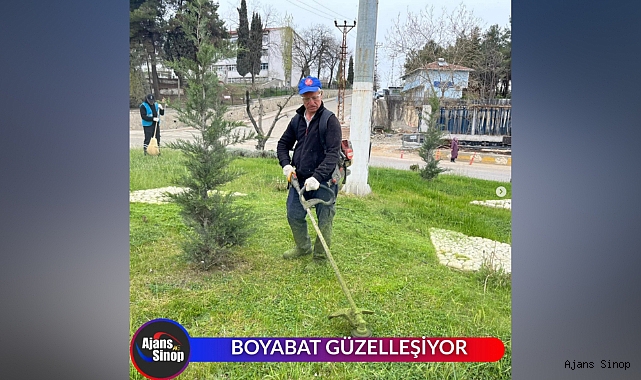 BOYABAT GÜZELLEŞİYOR