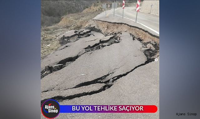 BU YOL TEHLİKE SAÇIYOR