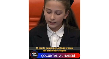ÇOCUKTAN AL HABERİ