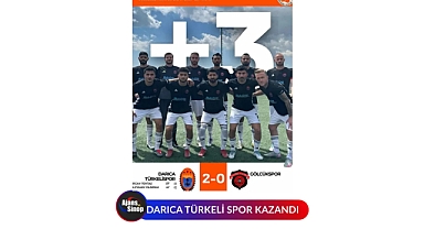 DARICA TÜRKELİ SPOR KAZANDI
