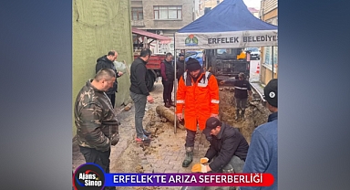 ERFELEK'TE ARIZA SEFERBERLİĞİ
