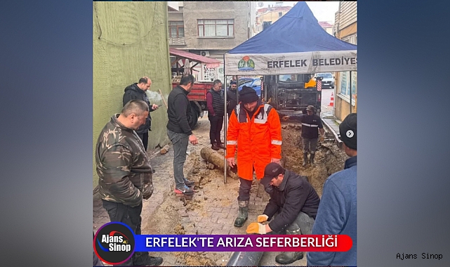 ERFELEK'TE ARIZA SEFERBERLİĞİ