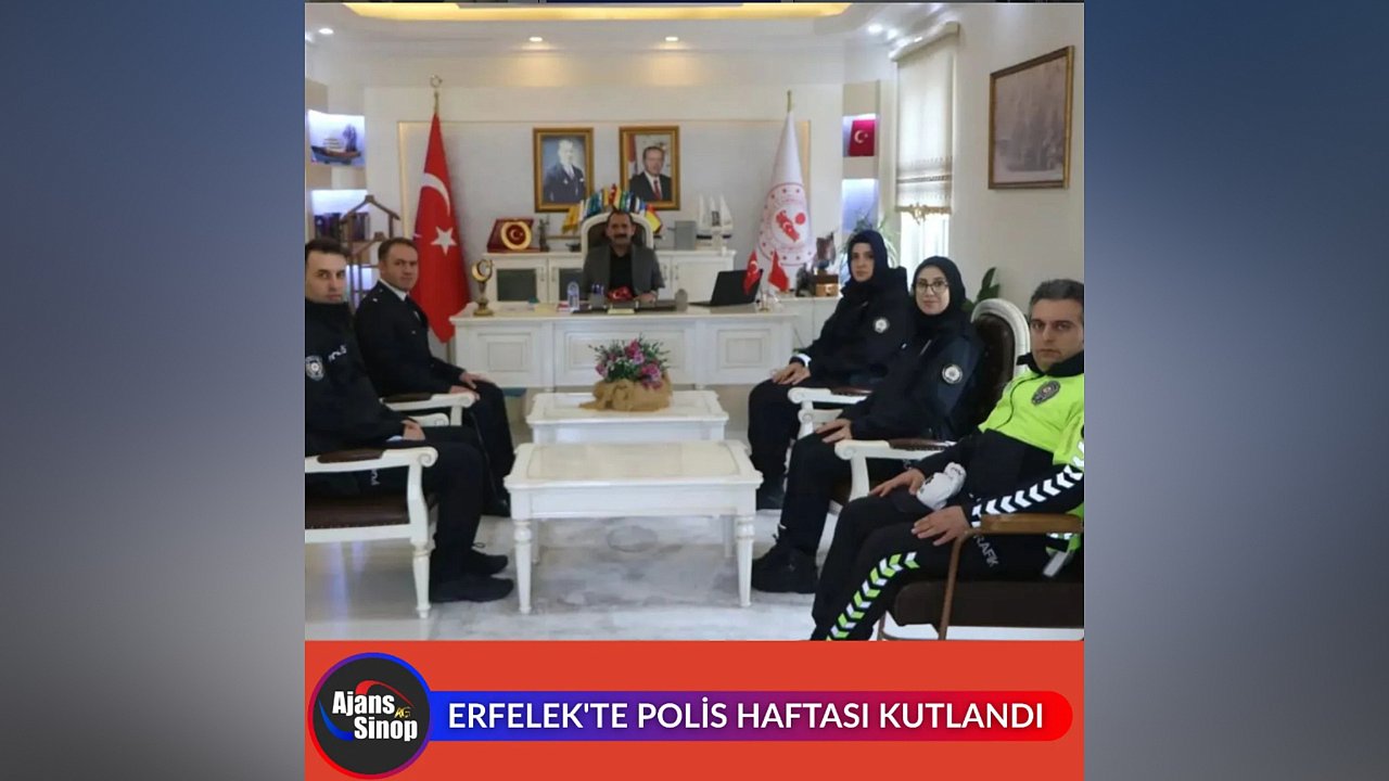 ERFELEK'TE POLİS HAFTASI KUTLANDI