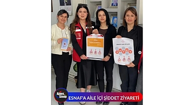 ESNAFA AİLE İÇİ ŞİDDET ZİYARETİ