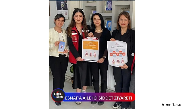 ESNAFA AİLE İÇİ ŞİDDET ZİYARETİ