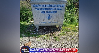 HABER YAPTIK KONTEYNER DEĞİŞTİ