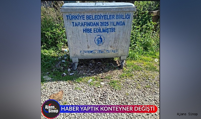 HABER YAPTIK KONTEYNER DEĞİŞTİ