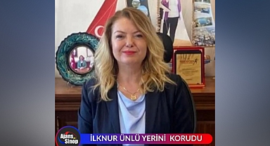 İLKNUR ÜNLÜ YERİNİ KORUDU