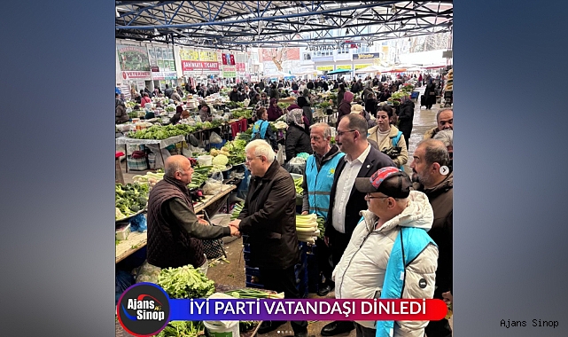 İYİ PARTİ VATANDAŞI DİNLED