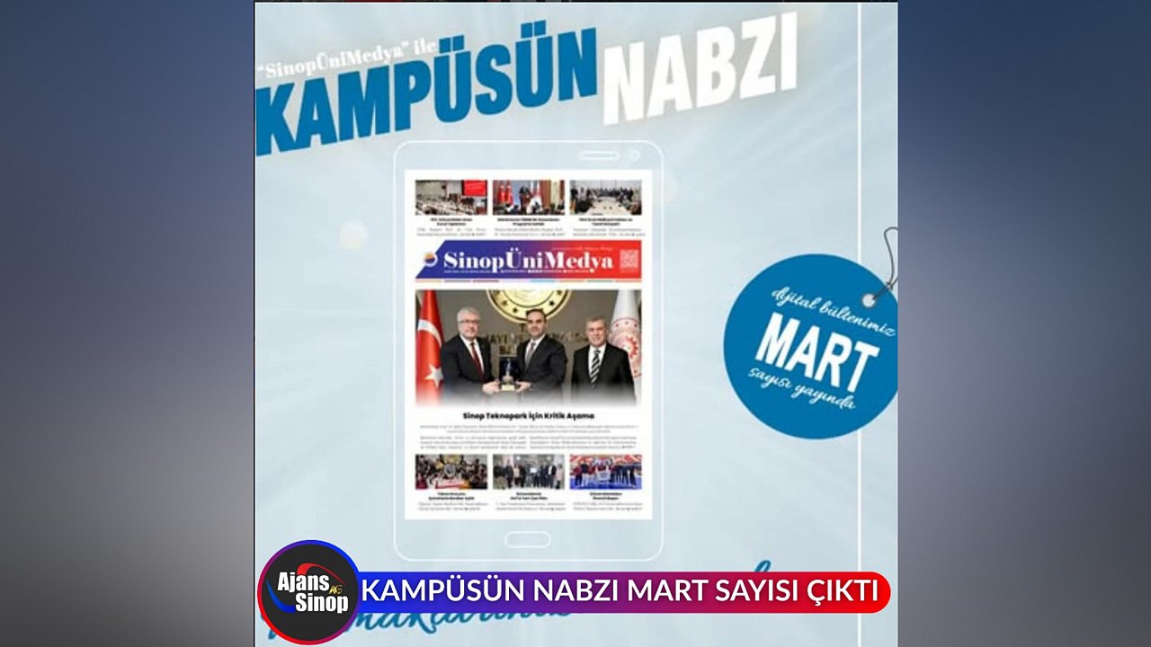 KAMPÜSÜN NABZI MART SAYISI ÇIKTI
