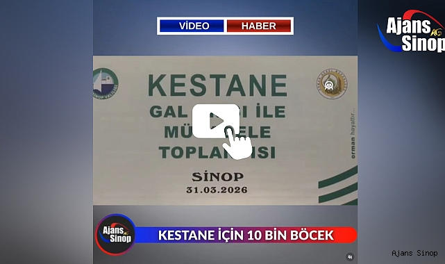 KESTANE İÇİN 10 BİN BÖCEK