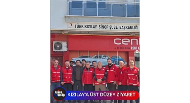 KIZILAY'A ÜST DÜZEY ZİYARET
