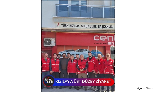 KIZILAY'A ÜST DÜZEY ZİYARET