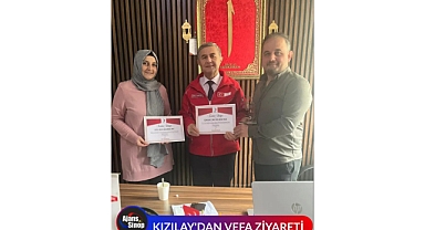 KIZILAY'DAN VEFA ZİYARETİ