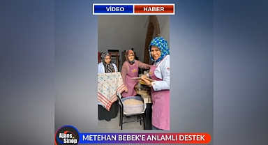 METEHAN BEBEK'E ANLAMLI DESTEK