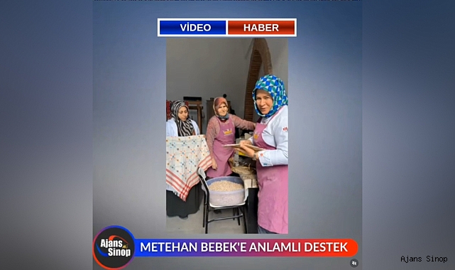 METEHAN BEBEK'E ANLAMLI DESTEK
