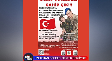 METEHAN GÖLGECİ DESTEK BEKLİYOR