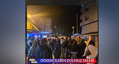 ÖĞRENCİLERİN DOLMUŞ TALEBİ