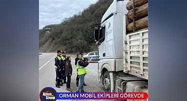 ORMAN MOBİL EKİPLERİ GÖREVDE