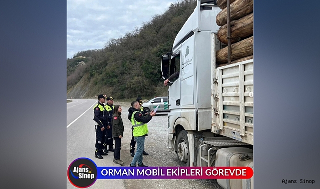 ORMAN MOBİL EKİPLERİ GÖREVDE