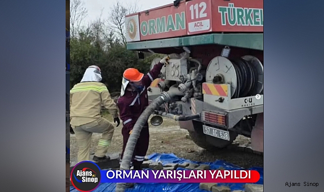 ORMAN YARIŞLARI YAPILD